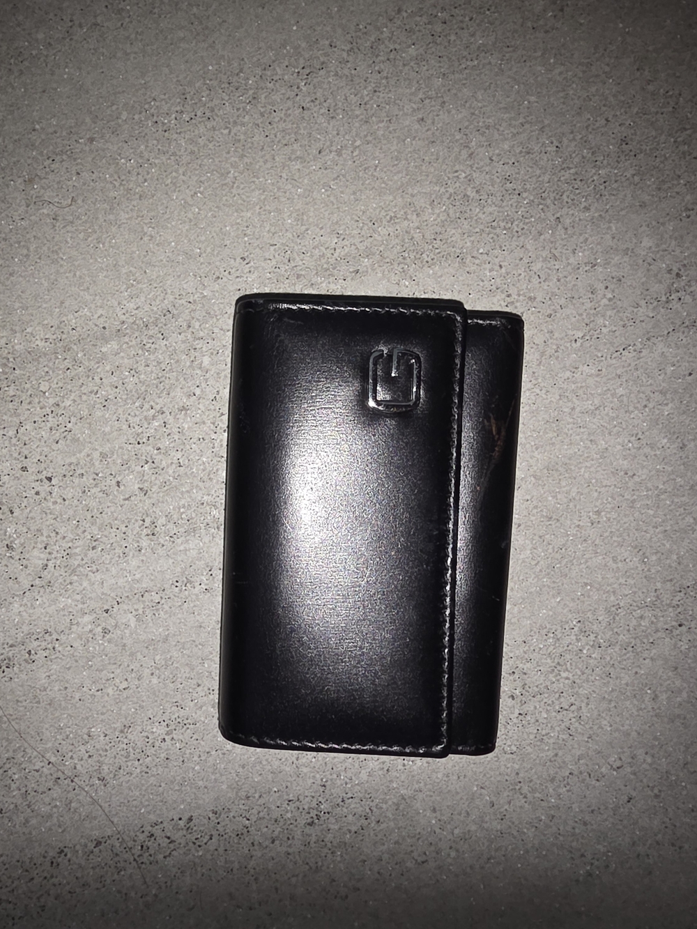 Gucci Black Leather Key & Card Holder